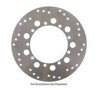 EBC MX/ATV/END Solid FR Brake Disc (3) Front Left for Kawasaki KLR 650 A 1987-89