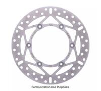 Ebc D-series Offroad Solid Round Md6135d Rear Brake Disc Silver unisex