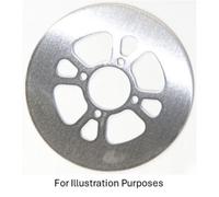 EBC MX/ATV Solid Rear Brake Disc Rear Right for Yamaha YFZ 450 Quad 2006 - 2008