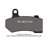 EBC Pro HH Brake Pad Set FRHS for HD Tour FLHTCU Ultra Class Electra Glide 14-20