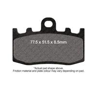 BMW R 1200 HP2 Megamoto 2007-2011 [Front EBC EPFA-Series Road Race Brake Pads]
