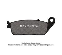 EBC Brake Pads Sintered EPFA226HH Fits Honda CB 600 1999-2015