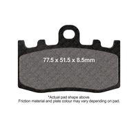 BMW R 1200 HP2 Megamoto 2007-2011 [Front EBC EPFA-Series Road Race Brake Pads]