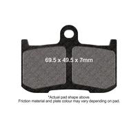 EBC Brake Pads Sintered Epfa front EPFA347HH Suzuki GSX-8S 800 RQ 2023-2024