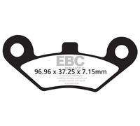 EBC Brakes FA453R Brake pad set