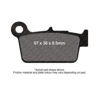 EBC R Brake Pads Rear Right for Beta RR 50 Motard Standard 5 Spoke Cast 2013-16