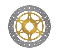 EBC S/Steel Float X Brake Disc FLHS for Moto Guzzi V7 II Spec ABS Spoke 2015