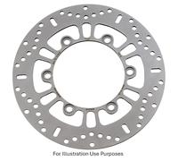 EBC Brake Disc MD4016 Replacement Series Solid Round 280mm Silver