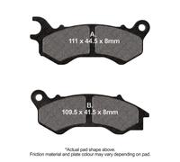 EBC Brakes SFA603HH Brake pad set