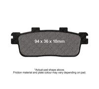 EBC Brake Pads SFA427 Fits Daelim S3 125 2011-2018