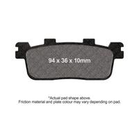 EBC Brakes SFA607 Brake pad set