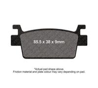 Brake Pads Scooter EBC Fits Kymco AK 550 2017-2025