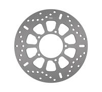 Ebc D-series Solid Round Scooter Md9133d Front Brake Disc Silver unisex