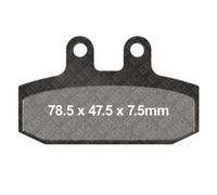 EBC Brakes SFA256 Brake pad set