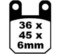 Ebc Sfa-hh Series Sfa115hh Sintered Brake Pads