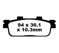 Ebc Sfa Series Organic Sfa427 Brake Pads