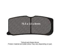 EBC Brakes FA474V Brake pad set