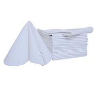EBD Napkin Cloth White Cotton Square 41 x 41 cm (16 x 16 inches) 360 Pcs