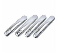 EBDFGHK Outer Door Handle Case Compatible with Nissan for LIVINA 2009 2010 2011 2012 Car Styling 8Pcs Set Chrome Door Handle Cover Trim Automotive Exterior Accessories