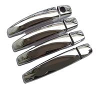 EBDFGHK Outer Door Handle Case Compatible with Opel for Astra H J GTC OPC Automotive Exterior Accessories Exterior Door Handle Cover Trim Plastic Chrome Plating