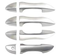 EBDFGHK Outer Door Handle Case Compatible with Toyota for Corolla for Altis 2014 2015 2016-2018 8 Pcs ABS Chrome Car Door Handle Cover Silver Exterior Vehicle Parts Decorate