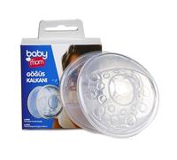 ebebek baby mom Breast Shells with Ventilation Holes, Breastmilk Collector for Nursing Moms, Sore Nipples Protector Made from Soft Silicone, BPA-Free 2 Pcs Set