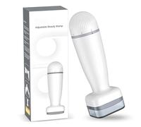 Ebeizi Adjustable Derma Stamp for Hair Growth & Scalp Care, 120 Medical Grade Needles 0.25-2mm, Professional Microneedling Tool for Beard & Skin, Derma Roller Alternative for Home Use