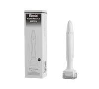 Ebeizi Derma Stamp 140 Real Titanium Microneedles, Adjustable 0-3mm Manual Dermastamp for Scalp, Hair & Beard Care, Face and Body Daily Skin Revitalization Roller Alternative for Men Women