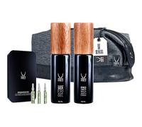 Ebenholz-skincare Mens-skin-care- Facial-careFacial care set Cleanser Freshness Gel 90 ml + Protect Balm Anti Stress 90 ml + Regenerator Ampoules 7 x 2 ml + Toiletry Bag