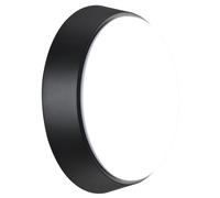 Eber10S40-01 Eco Round Bulkhead Ip54 700Lm 10W 4000K Supplied Black And White Trim EBER10S40-01