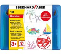 Eberhard Faber 524110 Bath Chalk for Children for Painting and Drawing on Tiles