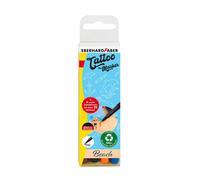 Eberhard Faber 559502 - Tattoostifte Set Beach mit 4 Markern in unterschiedliche