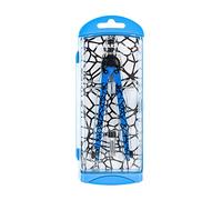 Eberhard Faber 571702 Spring Bow Compass in Case Neon Blue