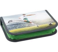 Eberhard Faber 577557 Pencil Case with 40 Writing Utensils with Flaps and School Accessories, Multi-Colour, Pencil Case