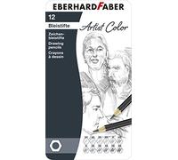 Eberhard Faber colour pencils Drawing pencils, 12 piece metal case