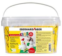 Eberhard Faber EFA Plast Kids 570103 Modelling Clay Air-Drying White 3 kg Clay Based