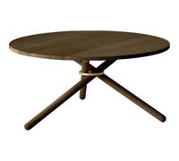 Eberhart - Bertha Coffee Table 90 cm, Dark Oak - Dark Oak