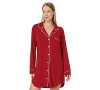 Eberjey womensH1018Gisele Sleep Shirt Long_Sleeve Night Shirt - Multi - Small
