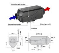 Eberspacher Espar Airtronic AS3 D2L 12V 3rd Generation Heater Unit 252953050000