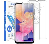 ebestStar - compatible with Samsung Galaxy A10S/A10 Screen Protector SM-A105F, SM-A107F Premium Tempered Glass [x3 Pack] Shatterproof, 9H 3D Bubble Free [A10/A10S: 155.6/9 x 75.6/8 x 7.9/8mm, 6.2'']