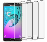 ebestStar - compatible with Samsung Galaxy A3 2016 Screen Protector SM-A310F Premium Tempered Glass, x3 Pack anti-Shatter Shatterproof, 9H 3D Bubble Free [Phone: 134.5 x 65.2 x 7.3mm, 4.7'']