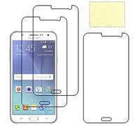 ebestStar - compatible with Samsung Galaxy J7 Screen Protector [x3 pack] SM-J700F J700H (2015) Flexible Screen guard (not Temperated glass) Bubbles Free Cleaning Cloths [Phone: 152.2x78.7x7.5mm 5.5"]