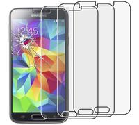 ebestStar - compatible with Samsung Galaxy S5 Screen Protector G900F, S5 New G903F Neo Premium Tempered Glass, x3 Pack anti-Shatter Shatterproof, 9H 3D Bubble Free [S5: 142 x 72.5 x 8.1mm, 5.1'']