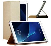 ebestStar - compatible with Samsung Galaxy Tab A6 Case Tab A 10.1 (2018, 2016) T580 T585 Auto Sleep/Wake Smart Cover PU Leather Slim Support, Gold [Tab: 254.2 x 155.3 x 8.2mm, 10.1'']