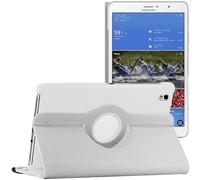 ebestStar - compatible with Samsung Galaxy Tab Pro 8.4 Rotating Case SM-T320 PU Leather Protective Cover 360 Degree Stand, White [Tab: 219 x 128.5 x 7.2mm, 8.4'']