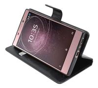 ebestStar - compatible with Sony Xperia L2 Case L2 Dual (2018) Wallet Case PU Leather Flip Cover with Card Slot Holder, Black [Phone: 150 x 78 x 9.8mm, 5.5'']