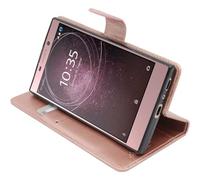 ebestStar - compatible with Sony Xperia L2 Case L2 Dual (2018) Wallet Case PU Leather Flip Cover with Card Slot Holder, Rose Gold [Phone: 150 x 78 x 9.8mm, 5.5'']