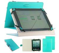 ebestStar - Compatible with Universal 10-Inch Tablet Case PU Leather Universal Square Stand for 10-Inch Tablets, 18.3 x 27.5 cm, Blue [Device: (230-265) x (140-182) x 0.7 cm. 87 mm]