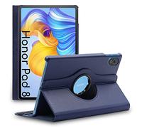 ebestStar - for Honor Pad 8 Case, Cover 360 Rotating Protection, PU Leather, Dark Blue