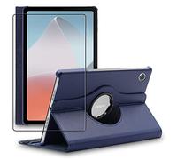 ebestStar - for Oppo Pad Air Case, Cover 360 Rotating Protection, PU Leather, Dark Blue + Glass Screen Protector